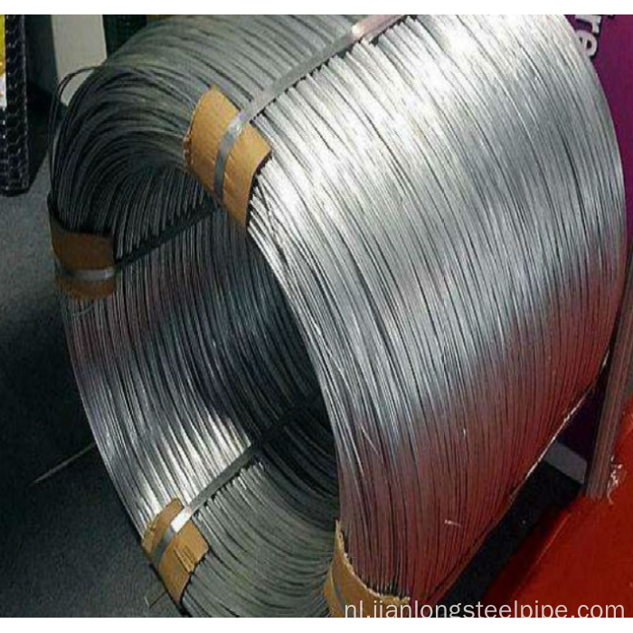 Gegalvaniseerde kleine spoeldraad